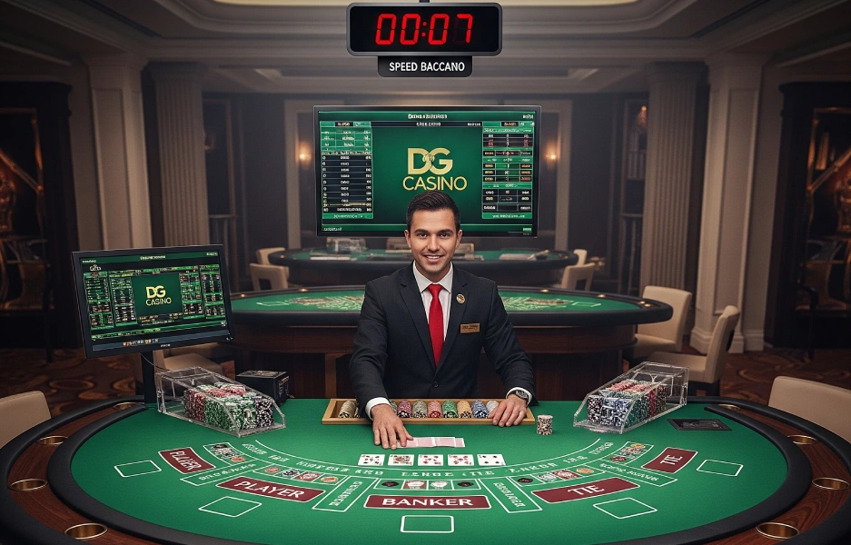 ห้อง speed baccarat จากค่าย DG casino